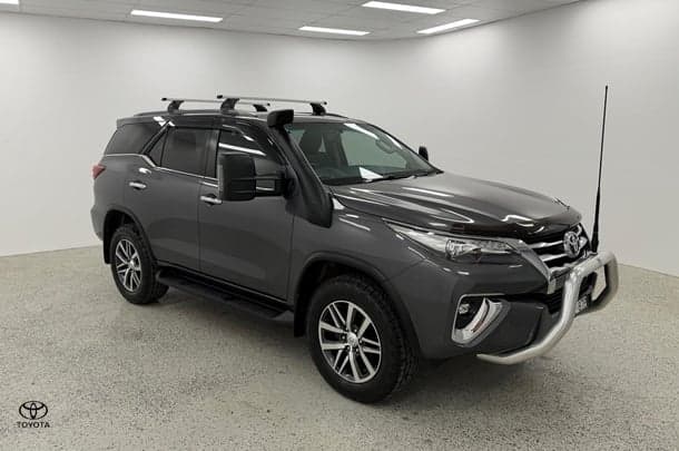 2018 Toyota Fortuner Crusade in Silver
