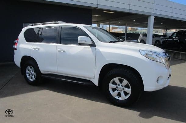 2015 Toyota Landcruiser Prado GXL in White