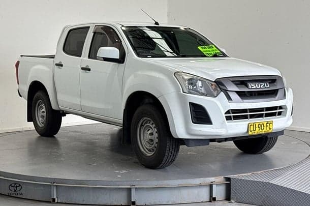 2019 Isuzu D-MAX SX High Ride in White