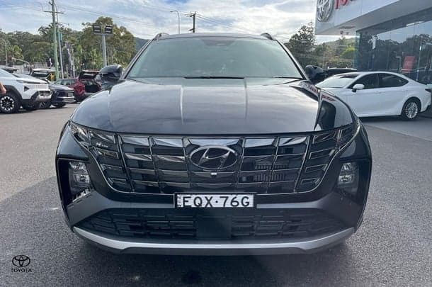 2021 Hyundai Tucson Highlander in Black