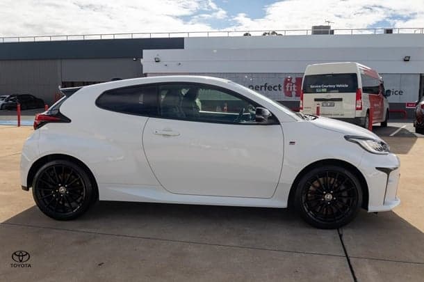 2021 Toyota Yaris GR in White