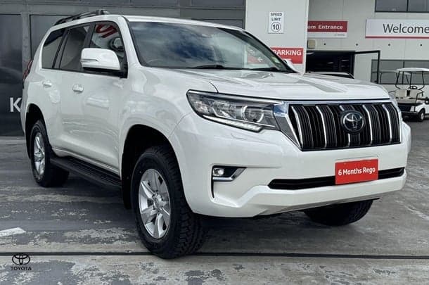 2021 Toyota Landcruiser Prado GXL in White