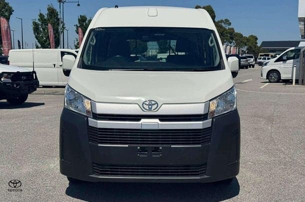 2022 Toyota Hiace SLWB in White