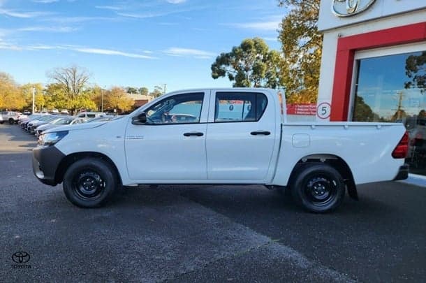 2025 Toyota Hilux Workmate in White