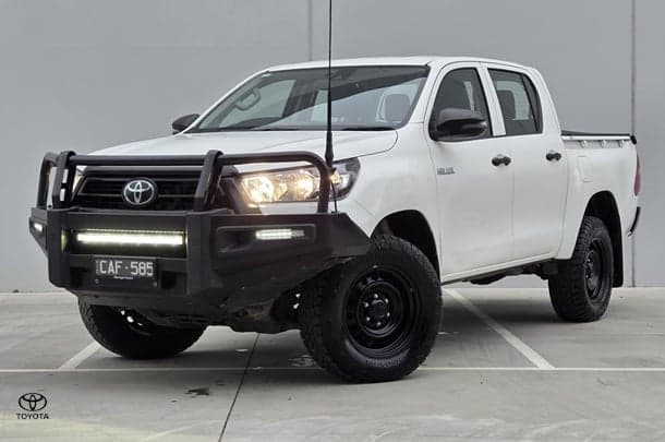 2022 Toyota Hilux Workmate Hi-Rider in White