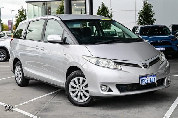 2013 Toyota Tarago GLi in Silver