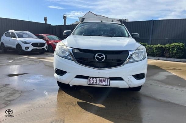 2016 Mazda BT-50 XT in White