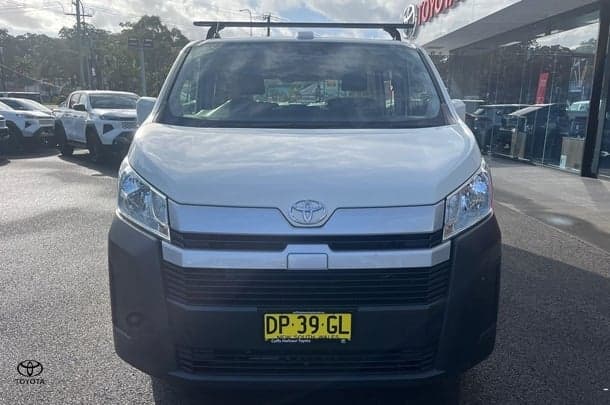 2022 Toyota Hiace LWB in White