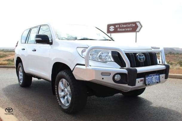 2019 Toyota Landcruiser Prado GX in White