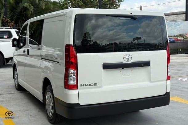 2023 Toyota Hiace LWB in White