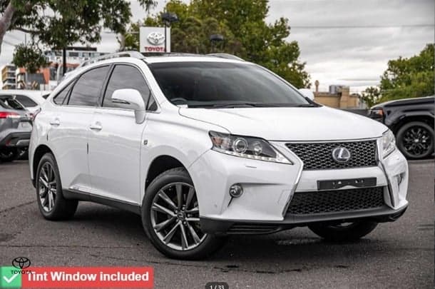 2015 Lexus RX RX450h F Sport in White