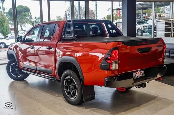2018 Toyota Hilux Rugged X in Orange