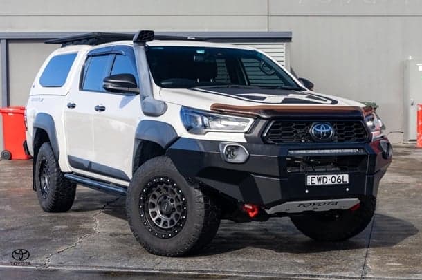 2022 Toyota Hilux Rugged X in White