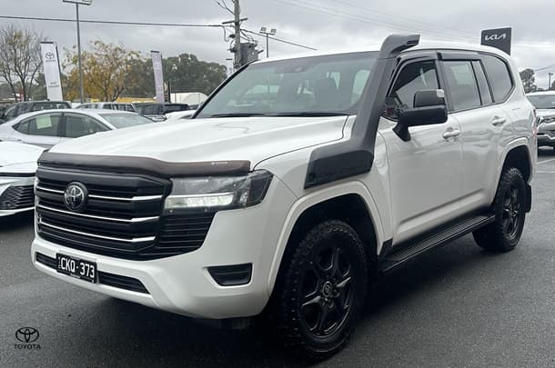 2023 Toyota Landcruiser GX in White