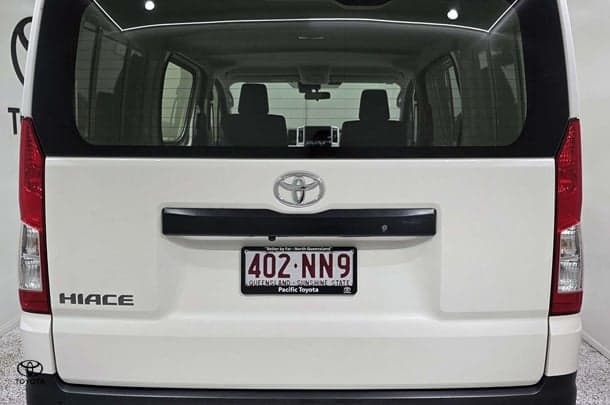 2025 Toyota Hiace LWB in White