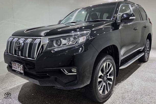 2023 Toyota Landcruiser Prado VX in Black