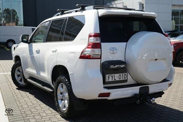 2016 Toyota Landcruiser Prado GX in White