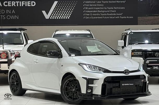 2021 Toyota Yaris GR in White