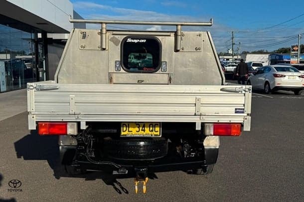 2016 Toyota Hilux Workmate in White