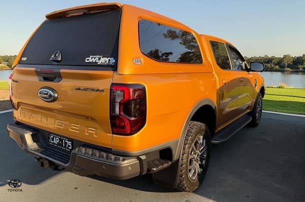 2022 Ford Ranger Wildtrak in Gold
