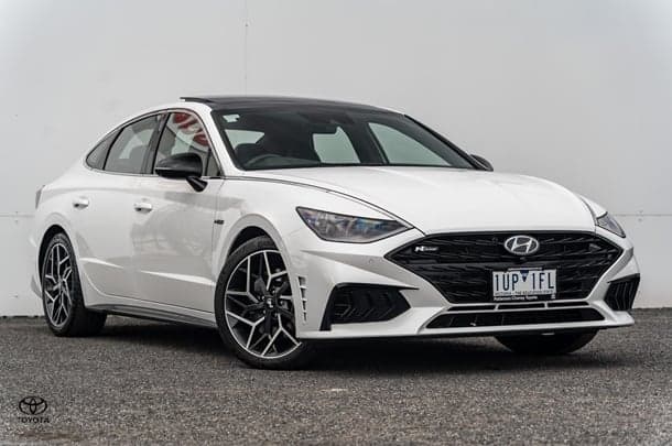 2021 Hyundai Sonata N Line in White