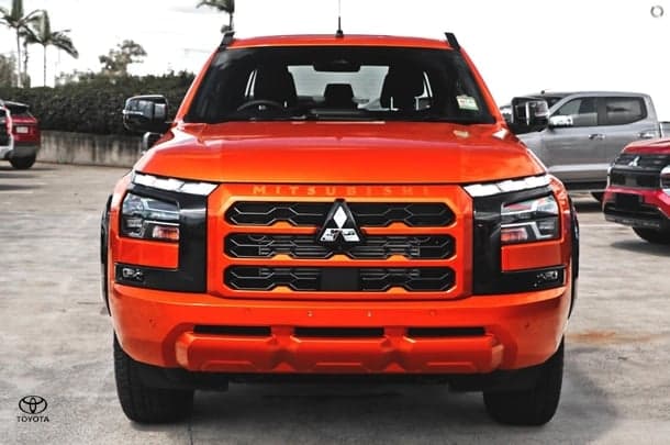 2025 Mitsubishi Triton GSR in Orange