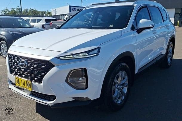 2020 Hyundai Santa Fe Active in White