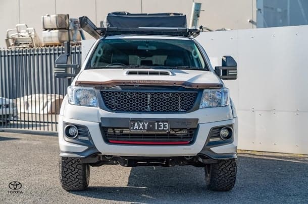 2014 Toyota Hilux Black Limited Edition in White
