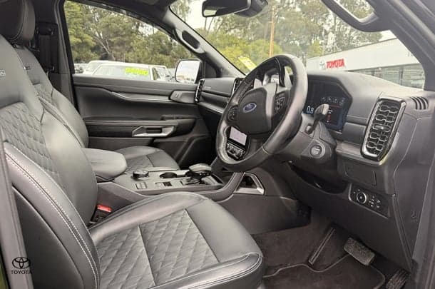 2025 Ford Ranger Platinum in Silver