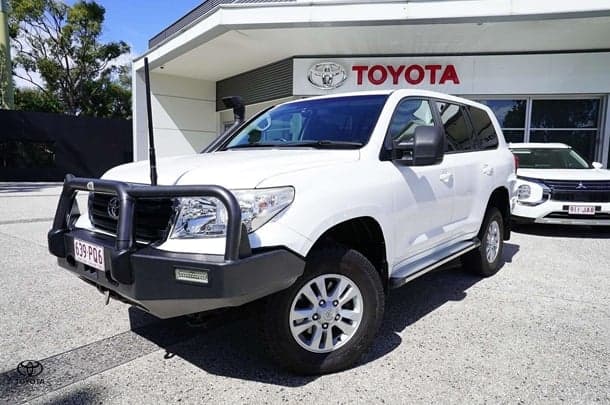 2015 Toyota Landcruiser GXL in White
