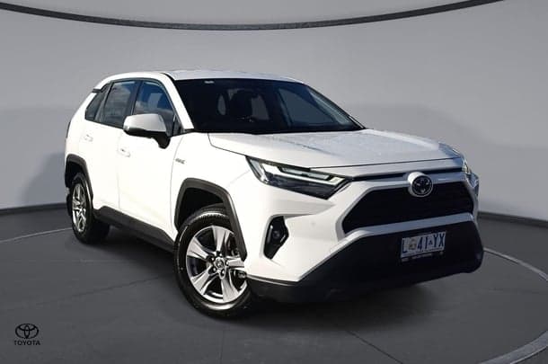2024 Toyota RAV4 GX AWD in White