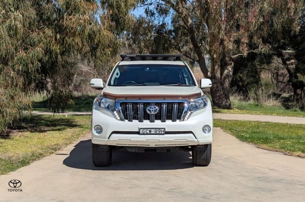 2017 Toyota Landcruiser Prado Altitude in White