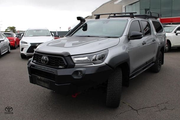 2021 Toyota Hilux Rugged X in Silver