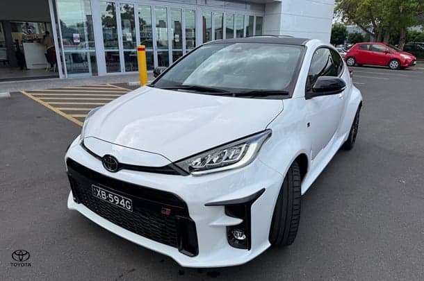 2020 Toyota Yaris GR in White