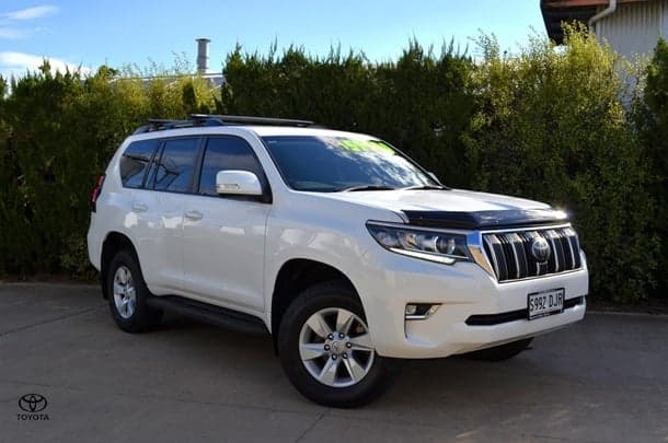 2021 Toyota Landcruiser Prado GXL in White