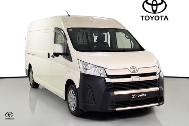 2024 Toyota Hiace SLWB in White