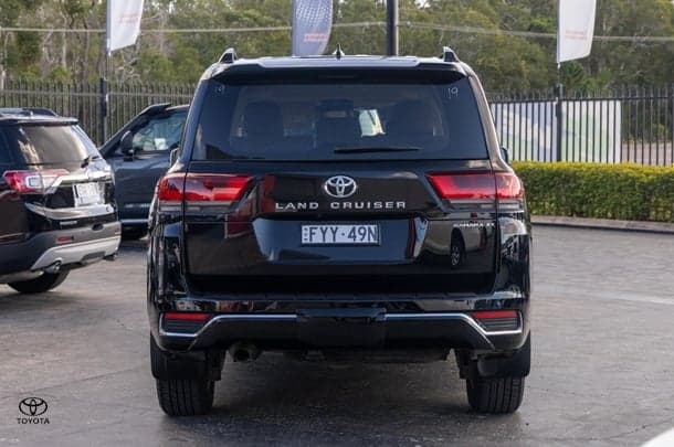 2023 Toyota Landcruiser Sahara ZX in Black