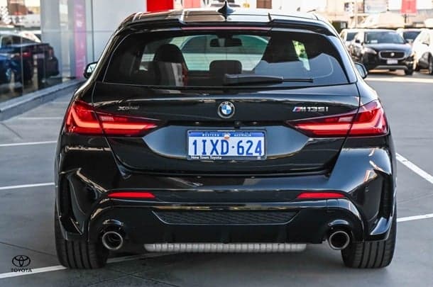 2021 BMW 1 Series M135i xDrive in Black