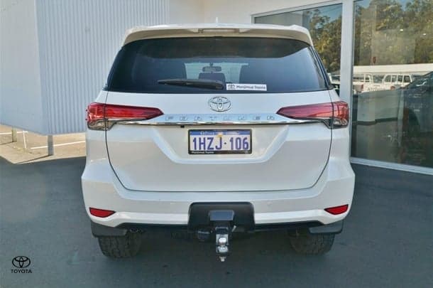 2019 Toyota Fortuner GXL in White
