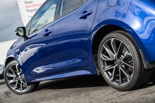 2022 Toyota Corolla ZR in Two Tone Blue