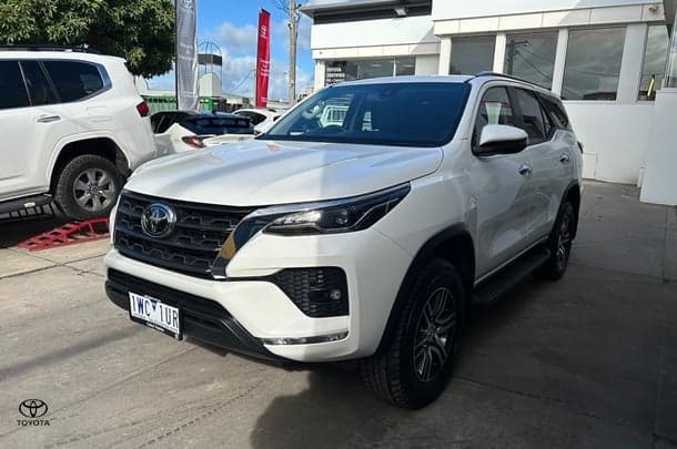 2022 Toyota Fortuner GXL in White