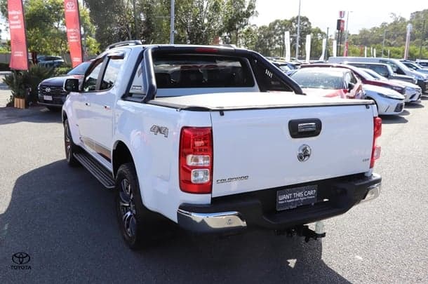 2019 Holden Colorado Storm in White