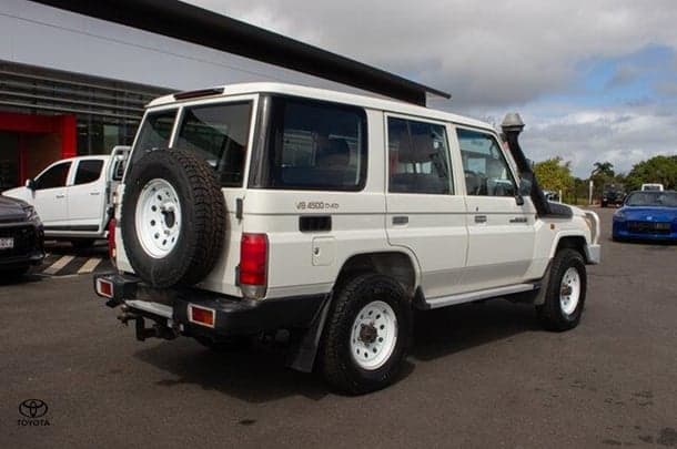 2007 Toyota Landcruiser Workmate in White
