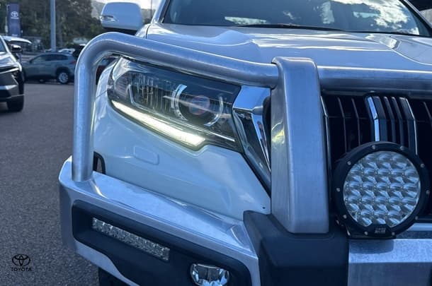 2019 Toyota Landcruiser Prado GXL in White