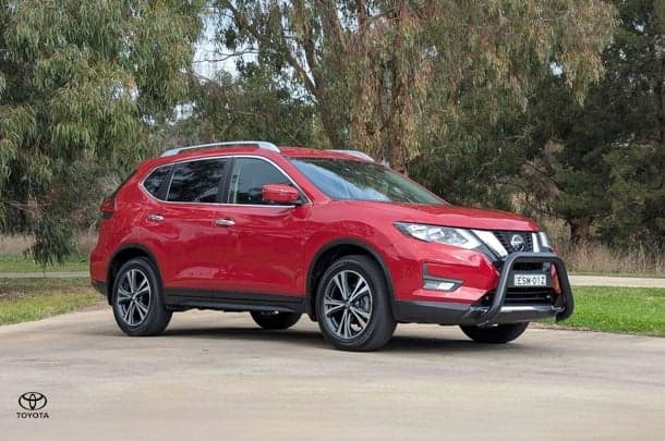 2021 Nissan X-TRAIL ST-L in Red