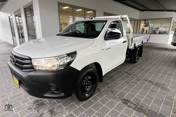2021 Toyota Hilux Workmate in White