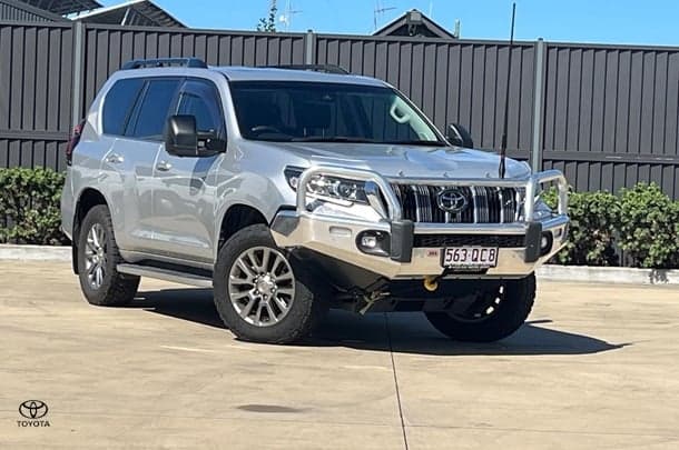 2018 Toyota Landcruiser Prado Kakadu in Silver