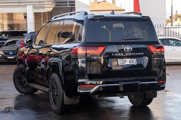 2022 Toyota Landcruiser Sahara ZX in Black