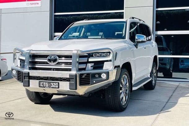 2023 Toyota Landcruiser Sahara ZX in White
