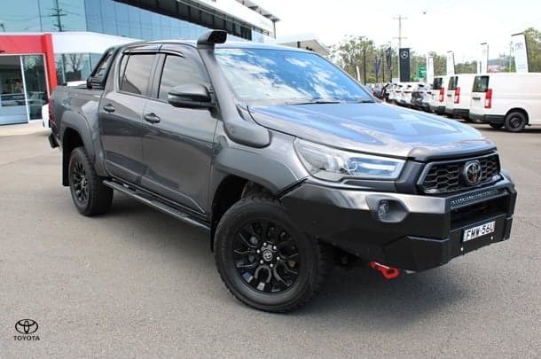 2021 Toyota Hilux Rugged X in Silver